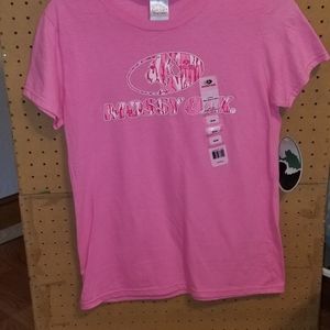 Pink Mossy Oak Camo shirt